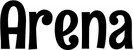 Produktbeispiel Schriftzug - Arena