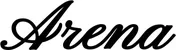 Produktbeispiel Schriftzug - Arena