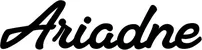 Produktbeispiel Schriftzug - Ariadne