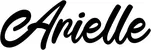 Produktbeispiel Schriftzug - Arielle