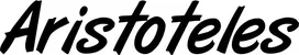 Produktbeispiel Schriftzug - Aristoteles