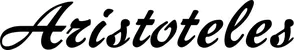 Produktbeispiel Schriftzug - Aristoteles
