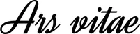 Produktbeispiel Schriftzug - Ars vitae