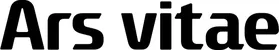 Produktbeispiel Schriftzug - Ars vitae