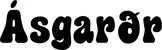 Produktbeispiel Schriftzug - Ásgarðr