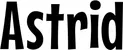 Produktbeispiel Schriftzug - Astrid