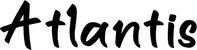Produktbeispiel Schriftzug - Atlantis