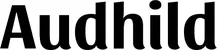 Produktbeispiel Schriftzug - Audhild