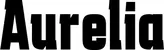 Produktbeispiel Schriftzug - Aurelia