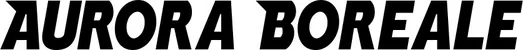 Produktbeispiel Schriftzug - Aurora Boreale