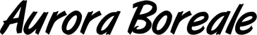 Produktbeispiel Schriftzug - Aurora Boreale