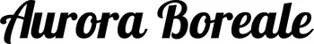 Produktbeispiel Schriftzug - Aurora Boreale