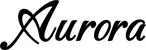 Produktbeispiel Schriftzug - Aurora