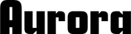 Produktbeispiel Schriftzug - Aurora