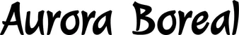 Produktbeispiel Schriftzug - Aurora Boreal