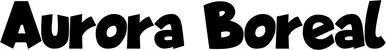 Produktbeispiel Schriftzug - Aurora Boreal