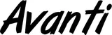 Produktbeispiel Schriftzug - Avanti