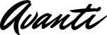 Produktbeispiel Schriftzug - Avanti