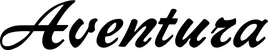 Produktbeispiel Schriftzug - Aventura
