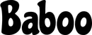 Produktbeispiel Schriftzug - Baboo