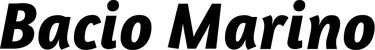 Produktbeispiel Schriftzug - Bacio Marino