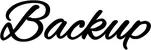 Produktbeispiel Schriftzug - Backup
