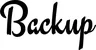 Produktbeispiel Schriftzug - Backup
