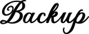 Produktbeispiel Schriftzug - Backup