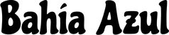 Produktbeispiel Schriftzug - Bahía Azul