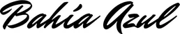 Produktbeispiel Schriftzug - Bahía Azul