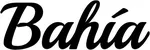 Produktbeispiel Schriftzug - Bahía