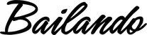 Produktbeispiel Schriftzug - Bailando