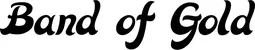Produktbeispiel Schriftzug - Band of Gold