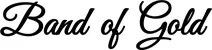 Produktbeispiel Schriftzug - Band of Gold