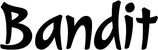Produktbeispiel Schriftzug - Bandit