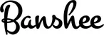 Produktbeispiel Schriftzug - Banshee