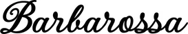Produktbeispiel Schriftzug - Barbarossa