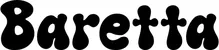 Produktbeispiel Schriftzug - Baretta
