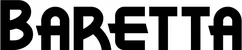 Produktbeispiel Schriftzug - Baretta