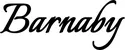 Produktbeispiel Schriftzug - Barnaby