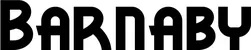 Produktbeispiel Schriftzug - Barnaby
