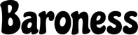 Produktbeispiel Schriftzug - Baroness