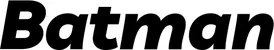 Produktbeispiel Schriftzug - Batman