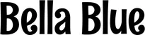 Produktbeispiel Schriftzug - Bella Blue
