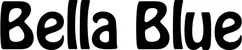 Produktbeispiel Schriftzug - Bella Blue