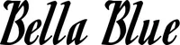 Produktbeispiel Schriftzug - Bella Blue