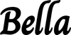 Produktbeispiel Schriftzug - Bella