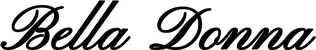 Produktbeispiel Schriftzug - Bella Donna