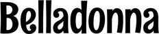 Produktbeispiel Schriftzug - Belladonna