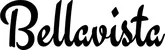 Produktbeispiel Schriftzug - Bellavista